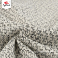 Tissu tricoté trame teint en fil doux